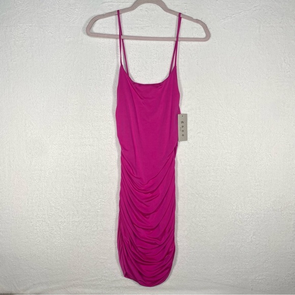gaze Dresses & Skirts - NEW Gaze DTLA Womens Pink Bodycon Stretchy Midi Party Dress Sz M‎